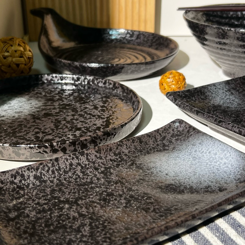 จาน ชามเซรามิค สไตล์ญี่ปุ่น เคลือบเทคนิคพิเศษ เข้าไมโครเวฟได้ - รูปที่ 4