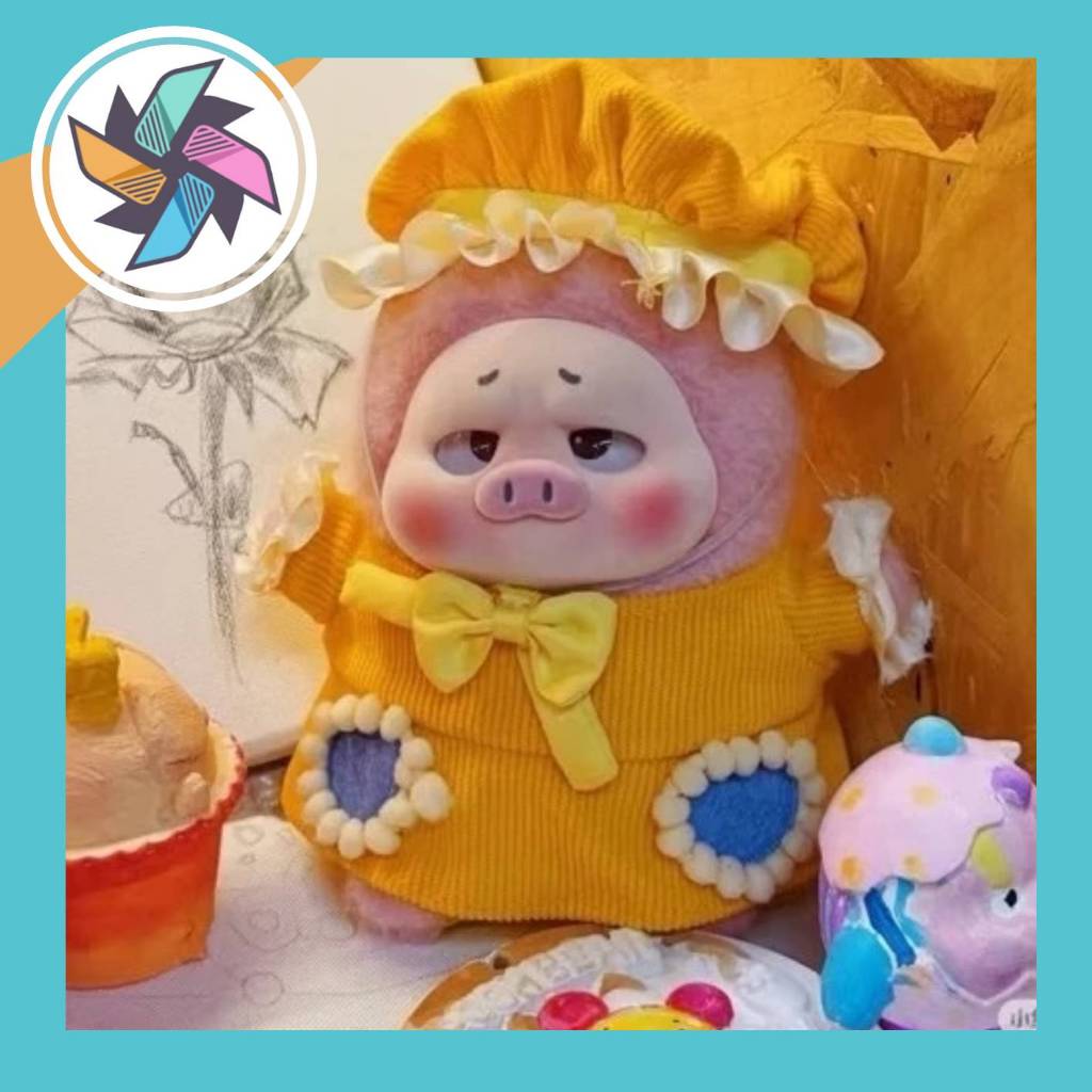 (โค๊ดแฟลด 30%) พร้อมส่ง Upset Pig Zhu Xiao Fan ตุ๊กตาพวงกุญแจ แบบจุ่มและยกกล่อง