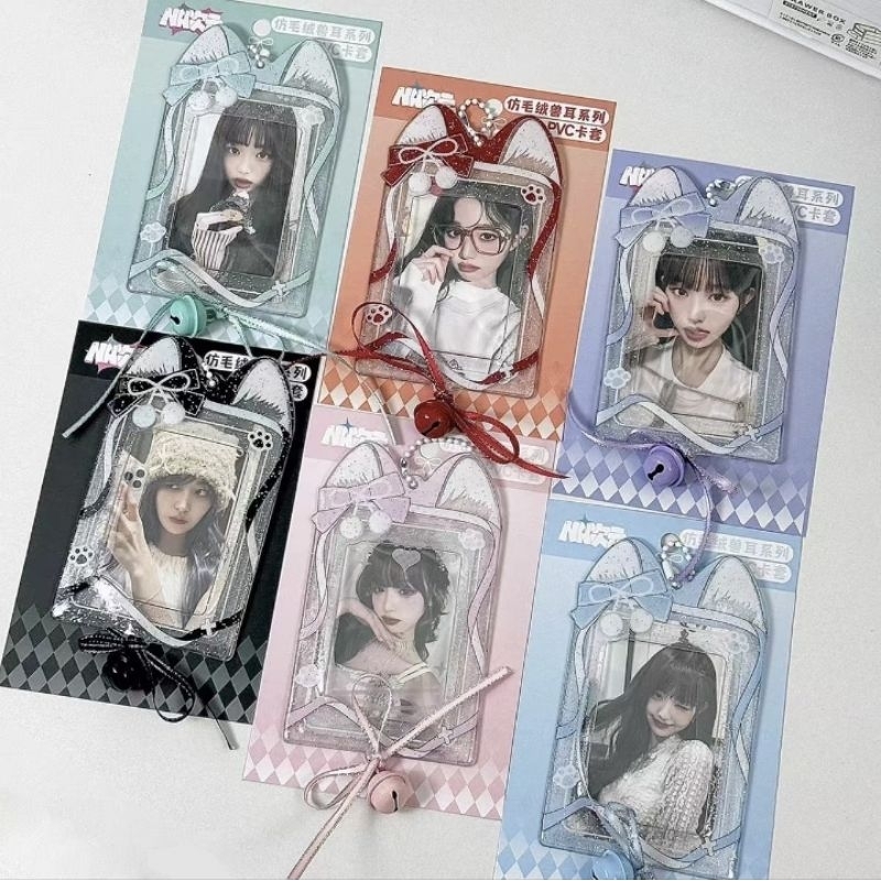 พร้อมส่ง | PVC card holder เฟรมการ์ดแมว