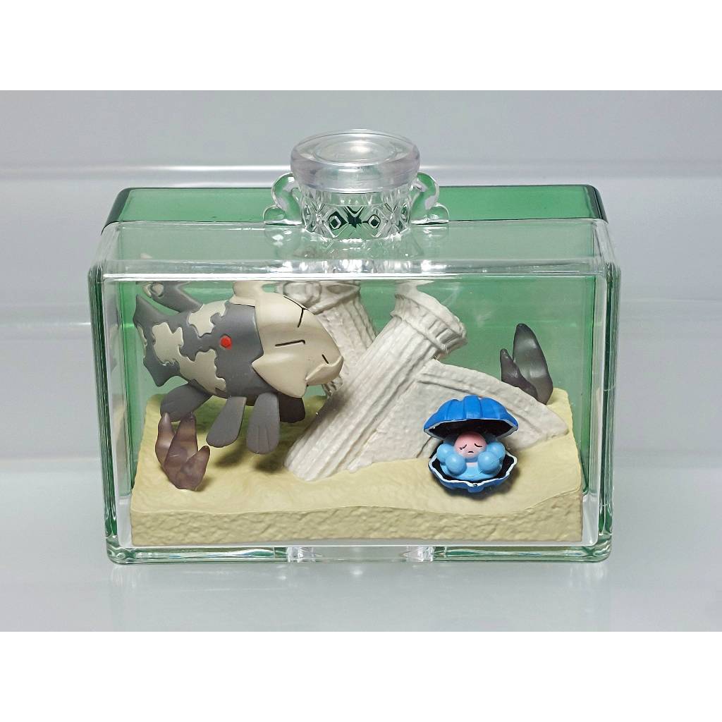 [ของแท้] [มือสอง] Pokemon Aqua Bottle Collection 2 Memories of the Shimmering Seaside Relicanth Clam