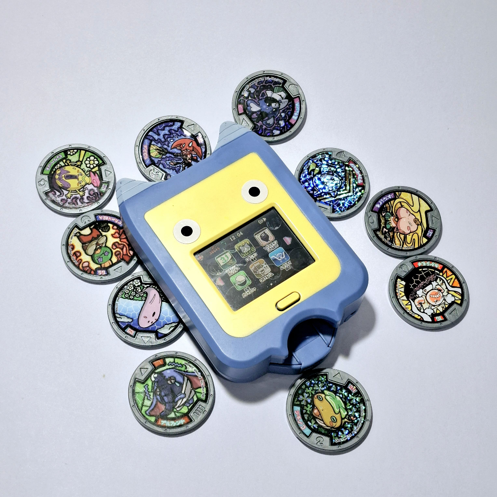 โยไควอช DX Yokai watch pad s โยไควอชจอทัสกรีน จอสี ❗❗ แถมเหรียญสุ่ม 20 เหรียญ ❗❗ [มือสองญี่ปุ่น]