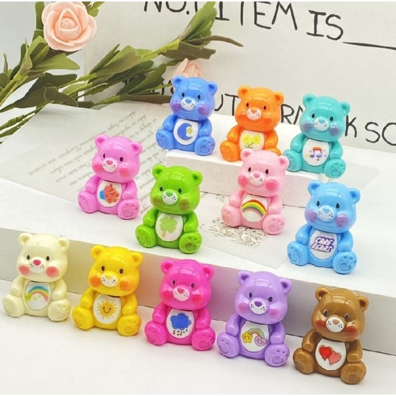 🐻(พร้อมส่งในไทย)🐻ตุ๊กตาเรซิ่น หมีแคร์แบร์