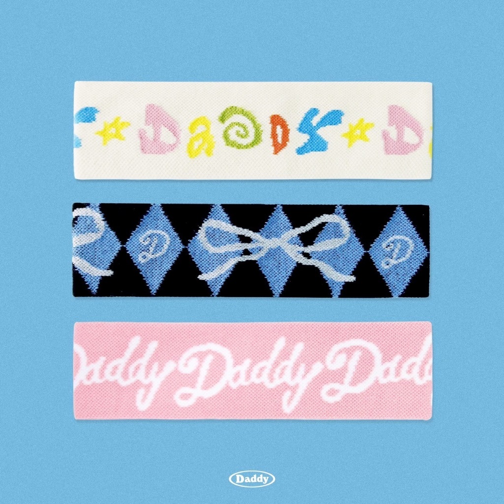 DADDY | Daddy Headbands ที่คาดผม 3 ลายใหม่ สุดน่ารัก