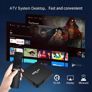 Android box กล่องทีวี 4K TV BOX Bluetooth&Wifi TX98 Pro การควบคุมระยะไกลด้วยเสียง Google Assistant