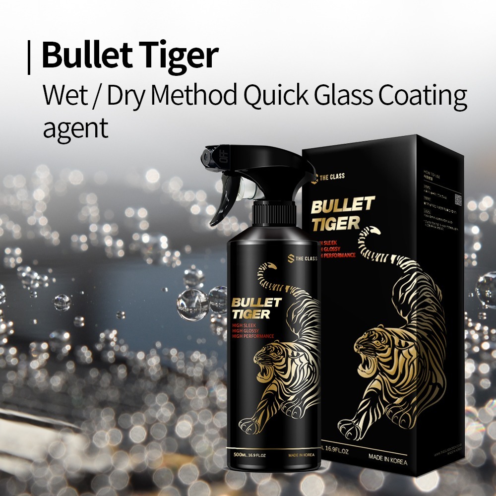 THE CLASS I Bullet Tiger I Wet/Dry Method Quick Glass Coating agent