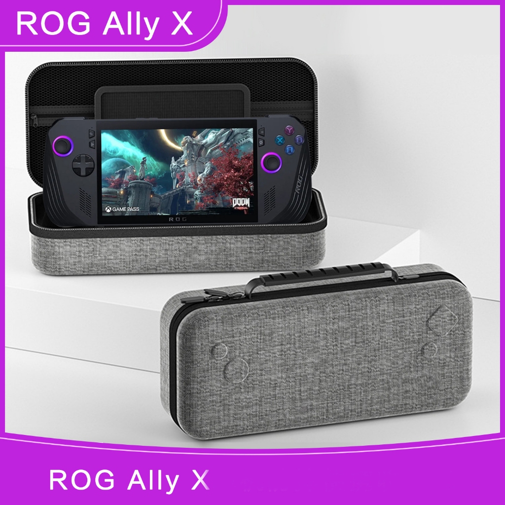 กระเป๋าสำหรับ ASUS ROG ALLY/X คุณภาพคุ้มค่า คุ้มราคา Handheld Travel Protective Handbag EVA Shockproof Storage Bag