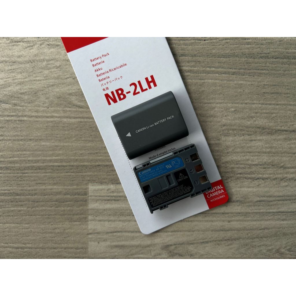 แบตเตอรี่กล้อง Canon รุ่น NB-2LH (720 mAh) มือ 1 พร้อมกล่อง