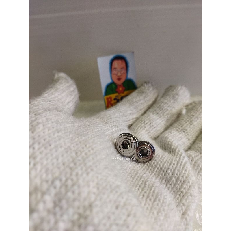 อารัตน์นอตซิ่ง น็อตM6(เบอร์10) สแตนเลสกลึงลายก้นหอยขัดเงา มีความยาวหลายขนาด ราคาต่อ1ตัว - รูปที่ 2