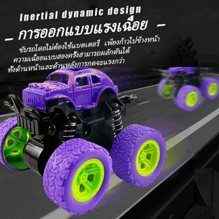 รถของเล่น รถปีนเขา รถของเล่นบิ๊กฟุตโช๊คสปริง มีกันชนข้าง หมุนได้ 360 องศา ทนทานเล่นได้ยาวนาน