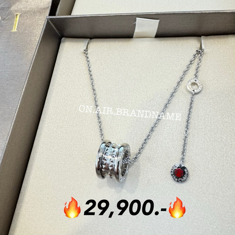 New bvlgari save the children necklace สร้อยคอ สีเงิน สุดฮิต