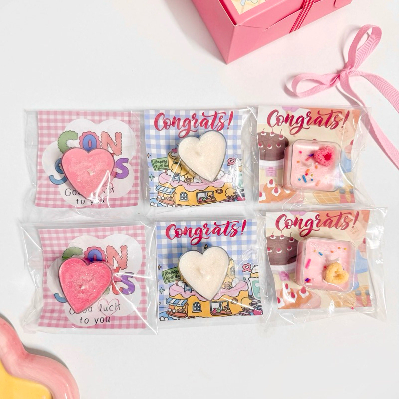 Smellsocute | Congrats candle ของขวัญวันปัจฉิม เลือกกลิ่นได้ พร้อมส่ง