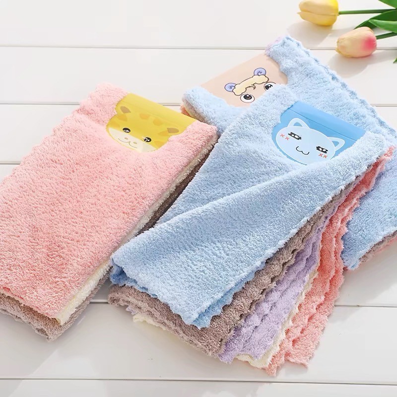 😍พร้อมส่ง กรุงเทพฯ😍ผ้าเช็ด เช็ดจาน เช็ดมือ ผ้าขี้ริ้ว เช็ดโต๊ะ ซับน้ำได้ดี คละสี 20074 lemohome.