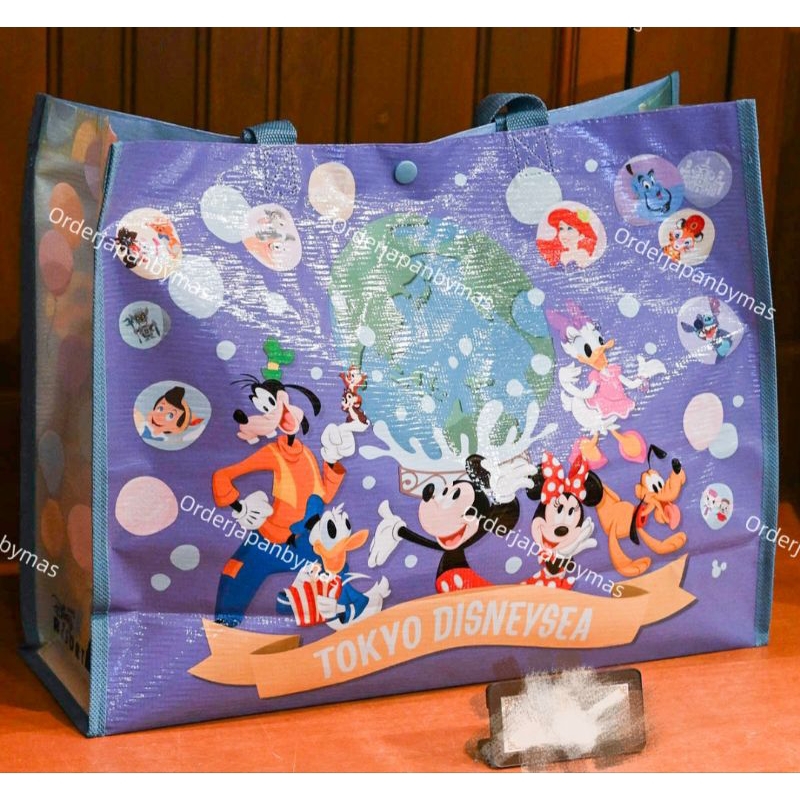 Shopping bag Disneyland Japan ถุง eco bag ถุงช้อปปิ้ง