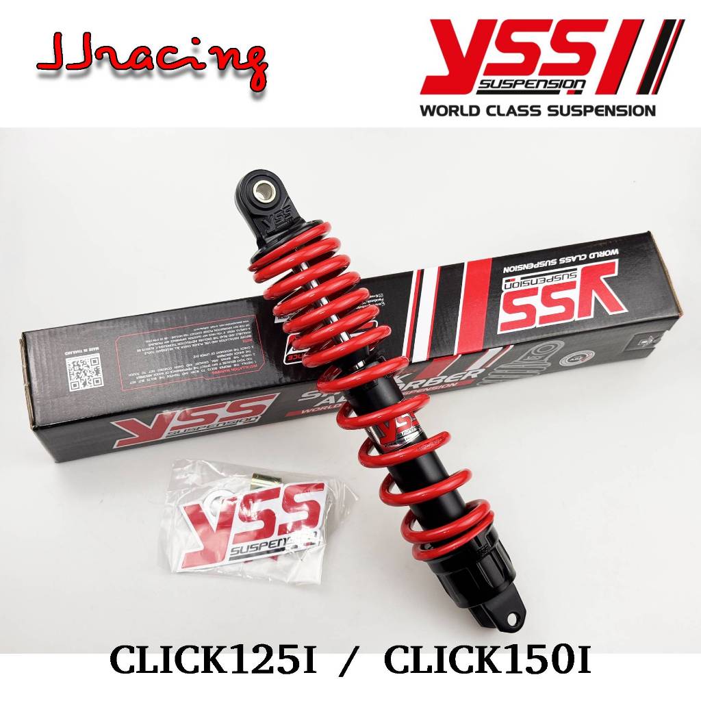 YSS แท้ โช๊ค PRO PLUS Honda Click125i / Click150i 330มม. โช๊คหลัง คลิ๊ก125i