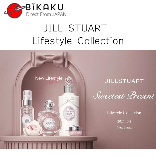 JILL STUART Body Milk Hand Cream Lip Mask Hair Mist White Floral Hair Oil 【Direct from Japan】