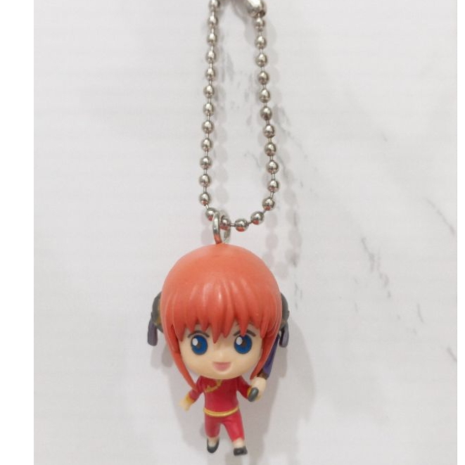 - ของแท้ จากญี่ปุ่น ฟิกเกอร์ โมเดล ที่ห้อย พวงกุญแจ คางุระ กินทามะ Gintama Kagura Small Figure Keych