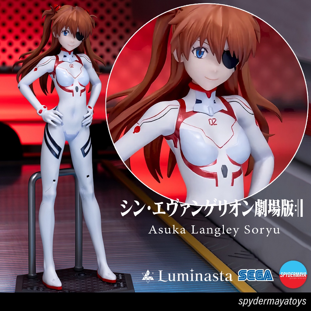 [Pre-Order] ฟิกเกอร์ Asuka Langley Soryu Luminasta -  Evangelion - SEGA