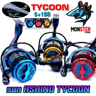รอกตกปลา รอกสปินนิ่ง อาชิโน่ ASHINO TYCOON 1000-6000 (โฉมใหม่มีให้เลือกหลายสี)