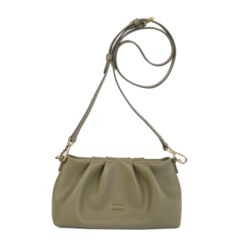 Louis Fontaine กระเป๋าสะพายข้าง รุ่น CORTINA - สีเขียว