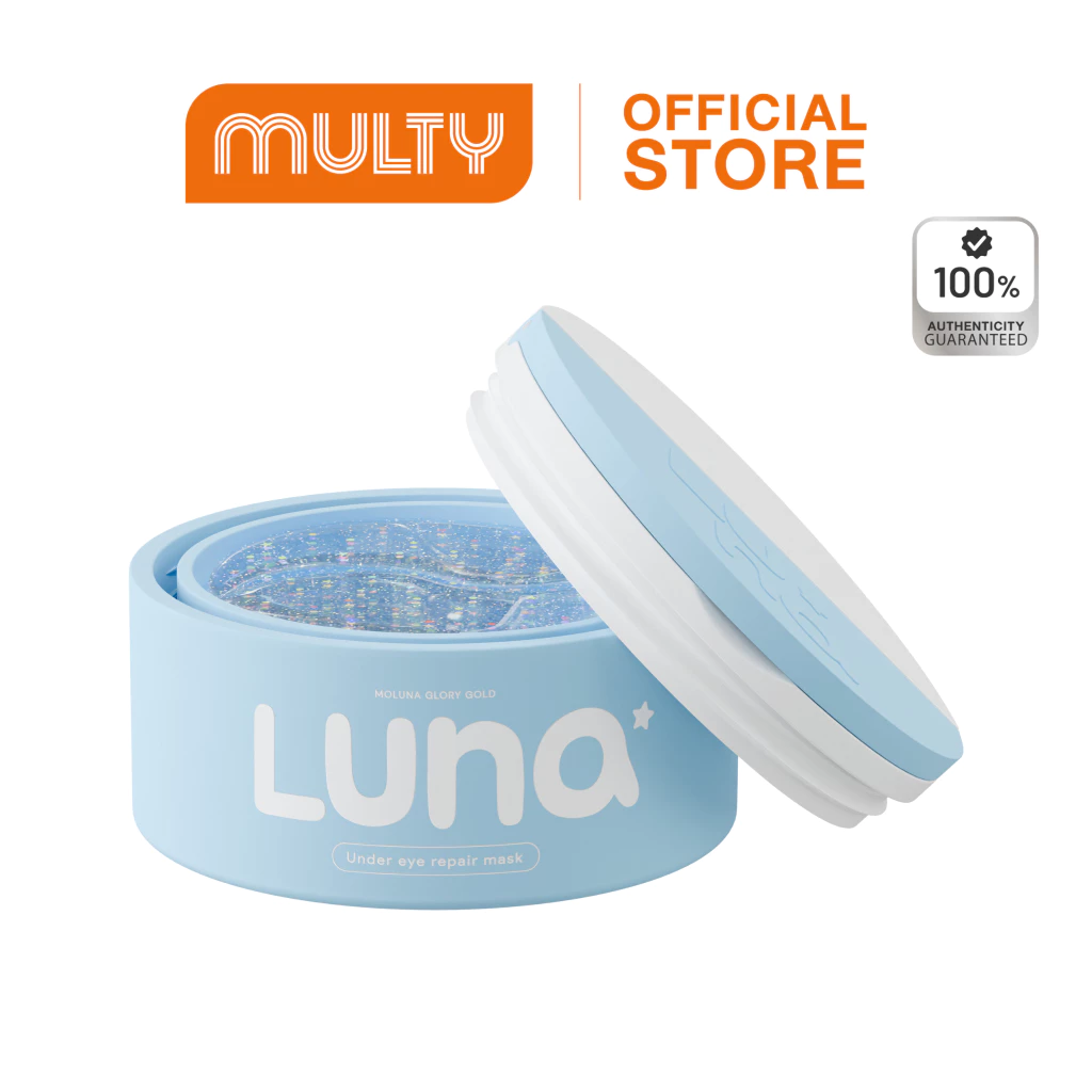 Luna Jelly Eye Mask 90 g.แผ่นแปะตาไฮโดรเจล