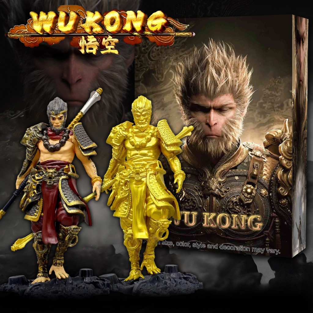 โมเดล Black Myth Wukong Action Figure แอคชั่น ฟิกเกอร์ ลิง มี 2 สีให้เลือก