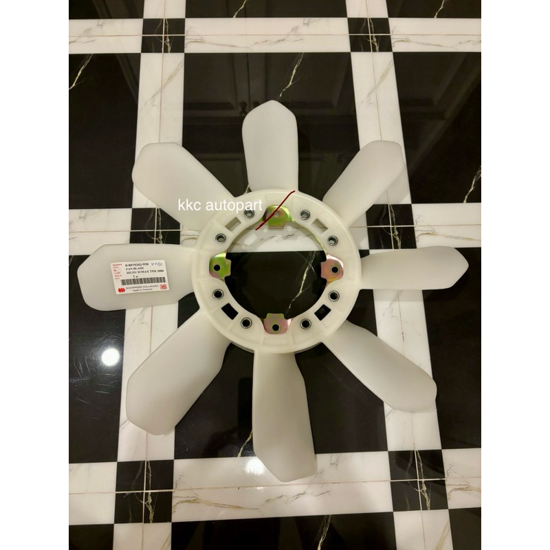 ⚡️ทนทาน⚡️ใบพัดลมหม้อน้ำอีซูซุ ISUZU TFR 3000,D-MAX 2500,3000,4JH1