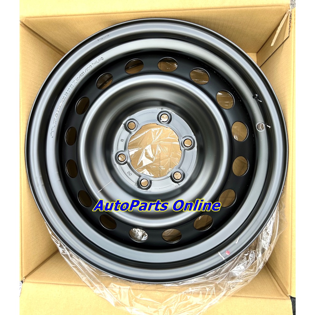 กระทะล้อ ขนาด17x7.5 OFF30 6รู 139.7 อะไหล่แท้ TOYOTA รุ่นรถ Revo รุ่นปี 2015-2024 ***กรุณาแยกสั่ง Order ล่ะ1วง