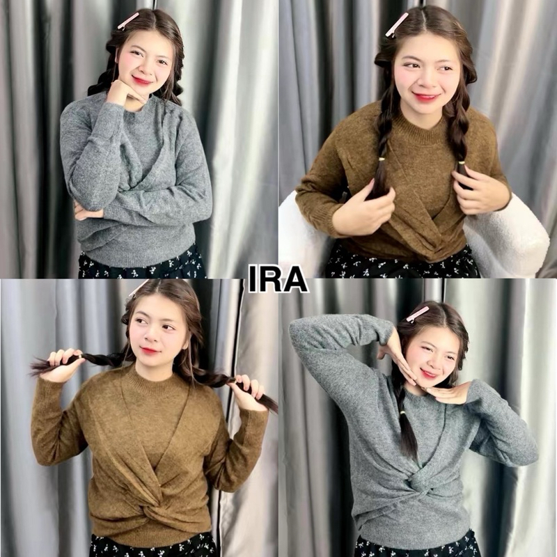 BY IRA เซ็ทเสื้อคลุม+เสื้อกล้าม ผ้านุ่มนิ่ม ใส่แยกได้ ผ้าดีใส่สบายมากๆๆ