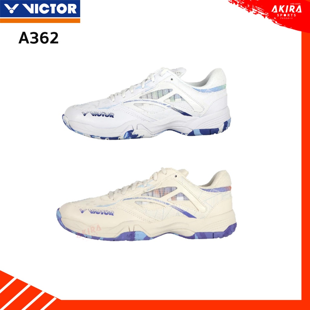 VICTOR รองเท้าแบดมินตันVICTOR A362 รองเท้าALL AROUND สวมใส่สบาย น้ำหนักเบา ระบายอากาศได้ดี by Akira Badminton