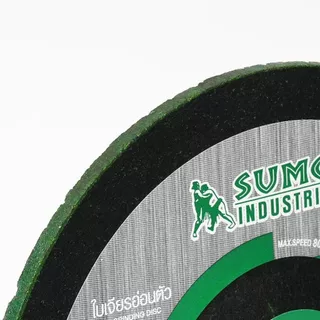 ใบเจียร SUMO Ceracut 4"x2mm. ใบเจียรเหล็ก ซูโม่ ใบเจียรบาง สีเขียว ***(กล่องล่ะ 25ใบ)*** SB+