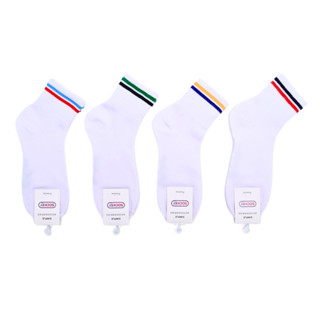 ถุงเท้าใส่ทำงาน ถุงเท้าข้อกลาง socksy 12คู่ เนื้อผ้าหนาดีใส่…