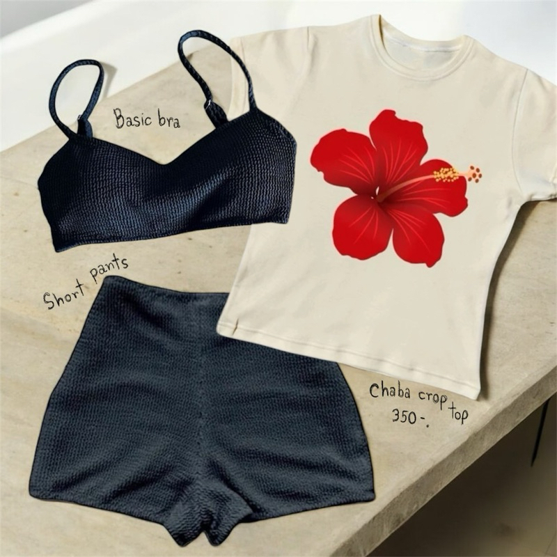 basic bra + short pants