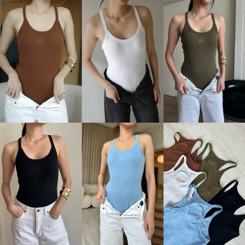 BXB  - BXB BODY SUITE บอดี้สูทปักโลโก้