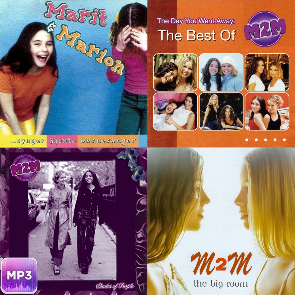 (USB) MP3 / (USB) FLAC (Hi-Res AUDIO) สากล วง M2M ปี 1996 - 2003 💥 3อัลบั้ม + อัลบั้มรวม 1ชุด รวม 4 