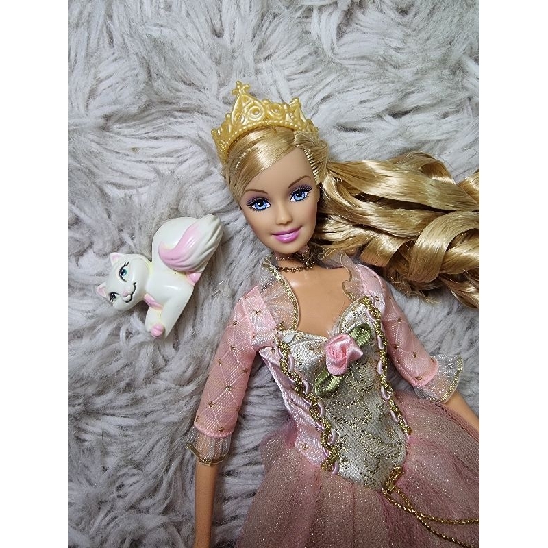 barbie Anneliese princess and the pauper โมจีนเสียงอังกฤษ มีแมว