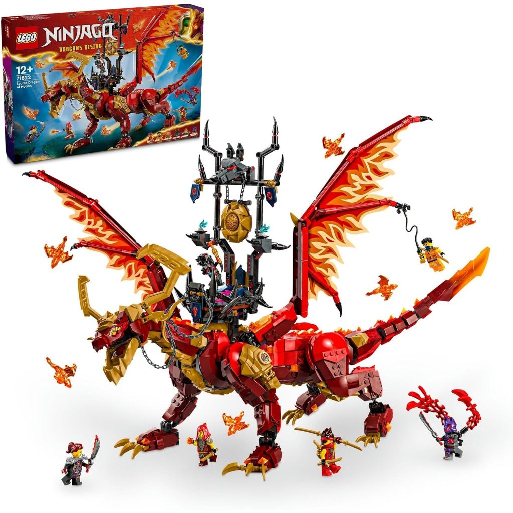 LEGO NINJAGO 71822 Source Dragon of Motion (1716 Pieces)ส่งตรงจากประเทศญี่ปุ่น