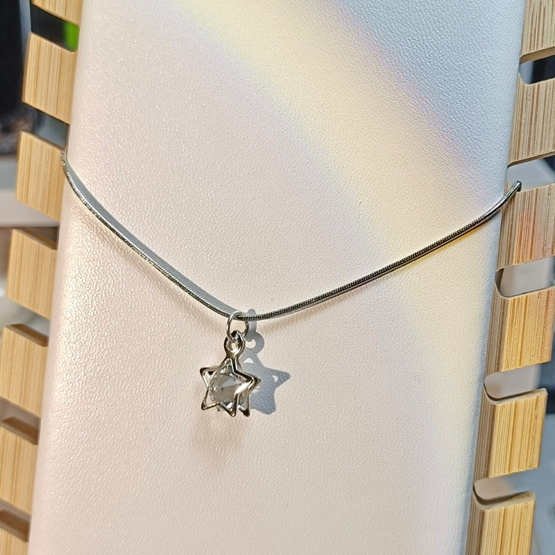 สร้อยคอคริสตัล [มีส่งด่วน] ⭐️ | รุ่น cystal star necklaces