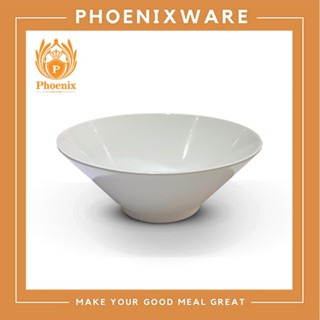 ชามก๋วยเตี๋ยว 8 นิ้ว เมลามีน ทรงวี Phoenix D207078