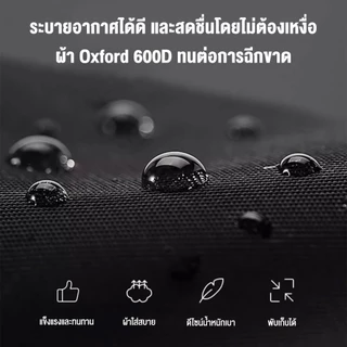 KEEPHIKE เก้าอี้แคมป์ปิ้งมีพนักพิง ผ้าออกฟอร์ด 600D ทนแดดและฝน ไม่ฉีกขาดง่าย เก้าอี้สนามพับได้ เก้าอี้วาดภาพศิลปะ