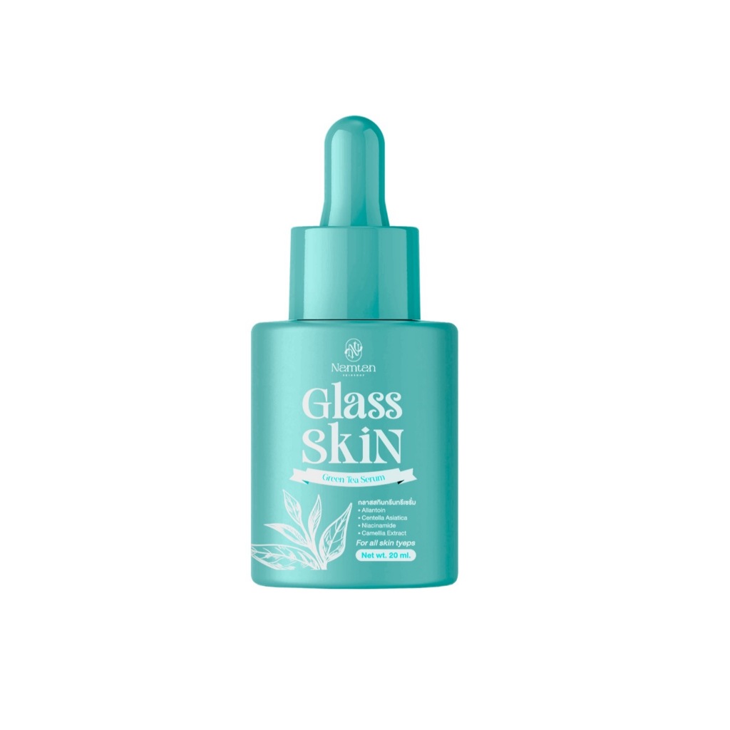 Namtanskin Glass Skin Green Tea Serum(20ml.) น้ำตาลสกิน กลาสสกินกรีนทรีเซรั่ม
