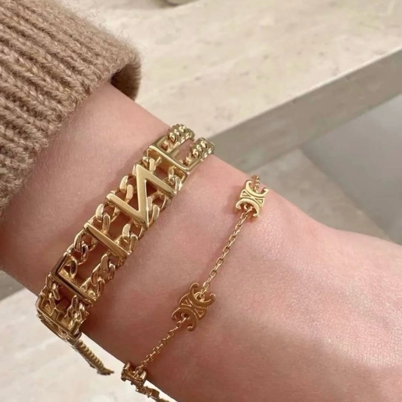 New celine bracelet กำไลข้อมือ รุ่นฮิต น่ารักมาก สร้อยข้อมือ ราคา ถูกที่สุด ดีลบีเคเค แกลเลอรีภาพที่ 7