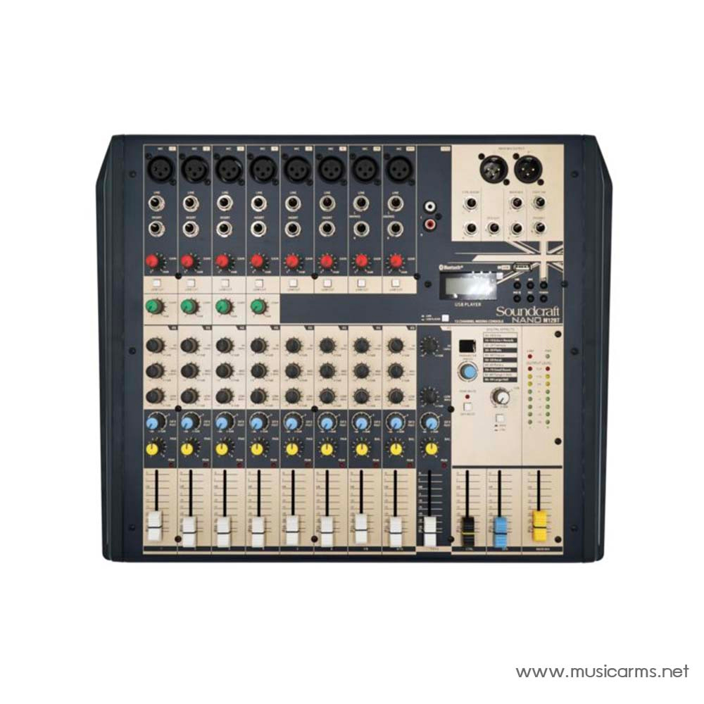 Soundcraft Nano M12BT  มิกเซอร์ อนาล็อก