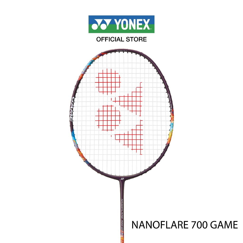 YONEX NANOFLARE 700 GAME ไม้แบดมินตัน เหมาะสำหรับผู้เล่นที่ชอบความเร็ว ก้านอ่อน แถมเอ็น BG65