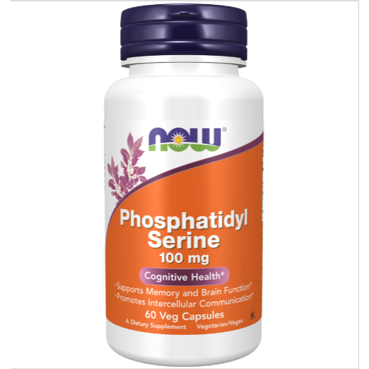 ฟอสฟาติดิลซีรีน / Phosphatidyl Serine 100 MG w/ Choline & Inositol