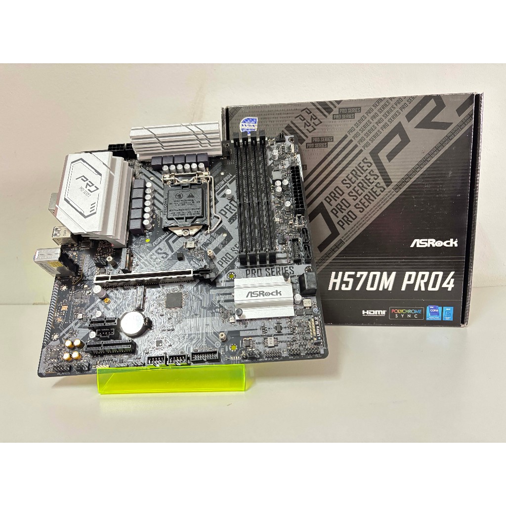 ASROCK H570M PRO4 Socket 1200 ครบกล่อง