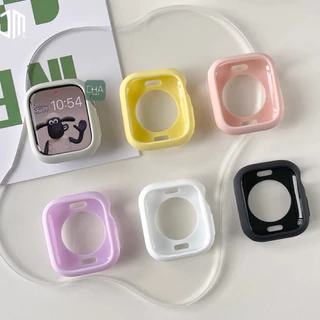 Case เคสด้าน smart watch สำหรับ Watch10 11 ขนาด 42 / 46mm เคสซิลิโคน เคสแบบนิ่ม รอบตัวเรือน เคสสำหรับแอปเปิ้ลวอ S10