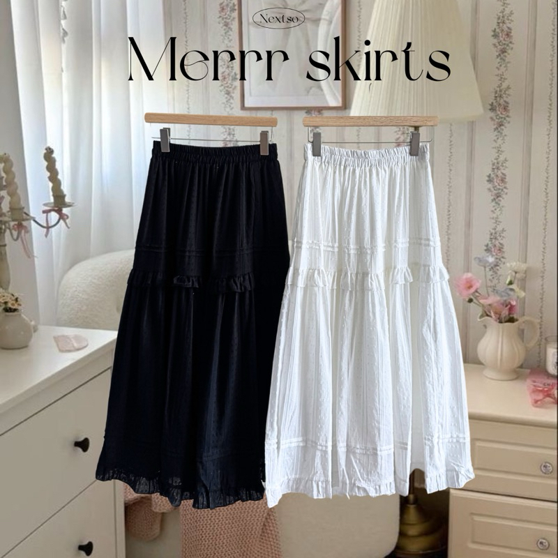 Merryskirt-กระโปรงยาวเมอรี่