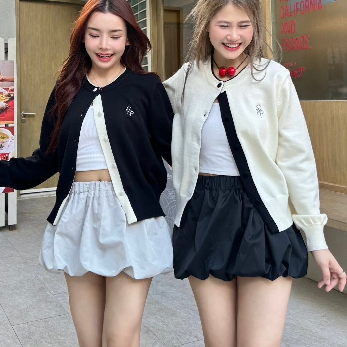 SEPTEMBER ME - Cloudy Skirt กระโปรงสั้นทรงบอลลูน