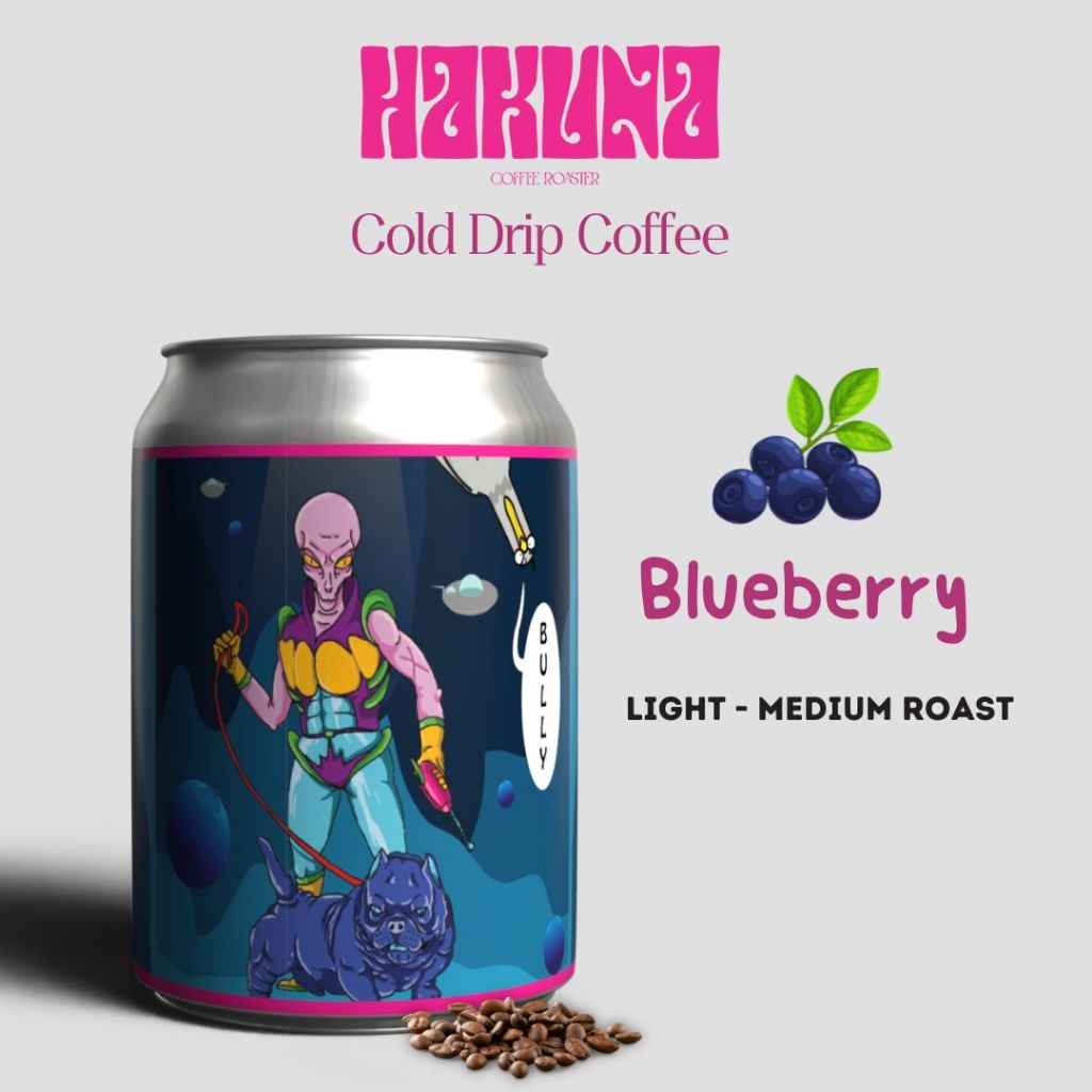 Hakuna กาแฟสกัดเย็นเข้มข้น บลูเบอร์รี่ Hakuna Cold Drip Blueberry