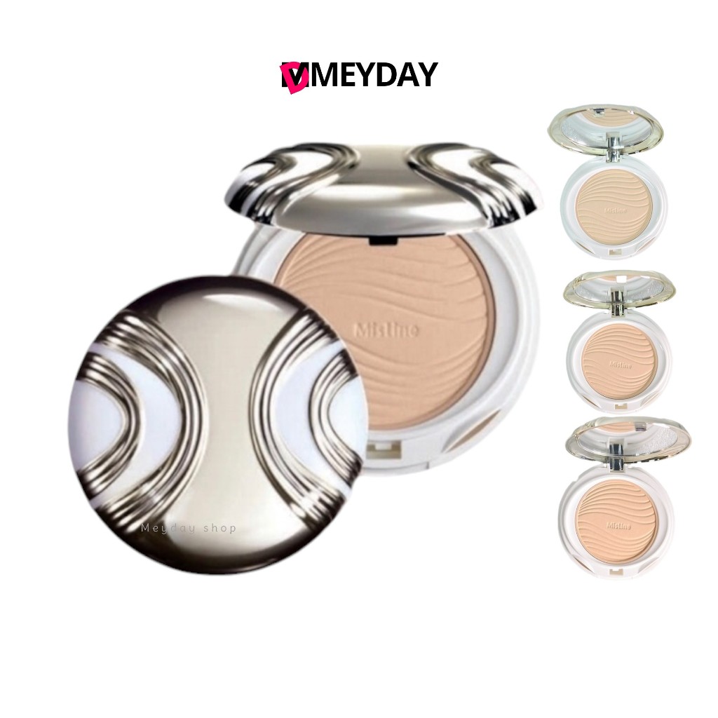 แป้งพัฟ มิสทิน ซีทรู ซุปเปอร์ ออยล์ คอนโทรล เพาเดอร์ Mistine See Through Super Oil Control Powder SPF25 PA++